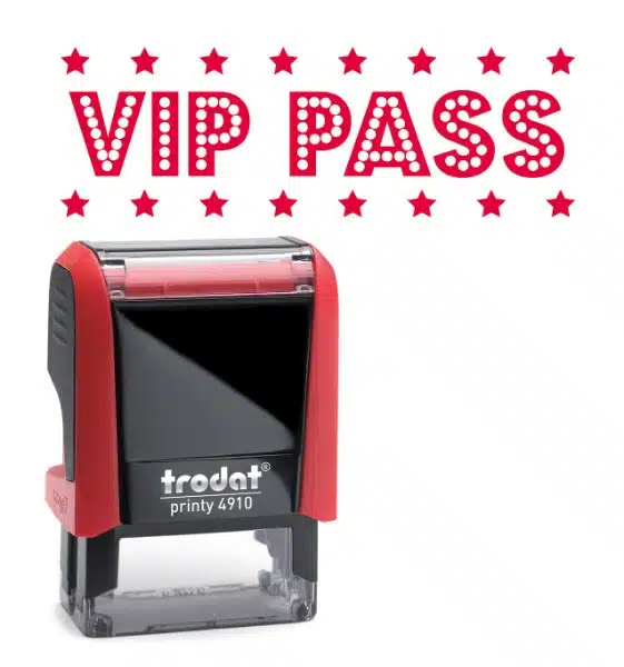 Trodat Printy 4910 mm. 26X9 – Vip pass
